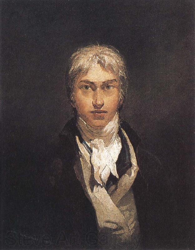 J.M.W. Turner Self-Portrait Norge oil painting art